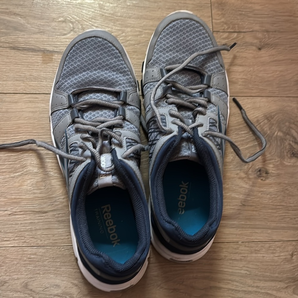 Men's Gray Athletic Shoes Reebok - Picture 2 of 4